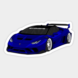 lamborghini huracan NAVY Sticker